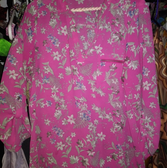 3/$20 Lily Morgan blouse large - Picture 1 of 5